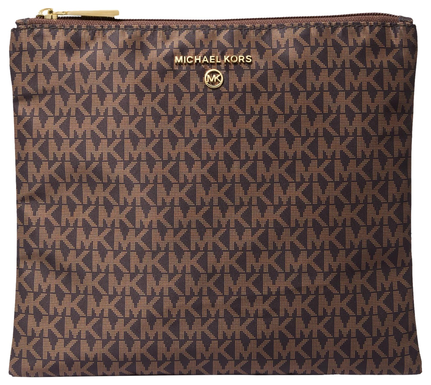 Michael Kors Jet Set Large Packable Nylon Tote – Brown/Acorn