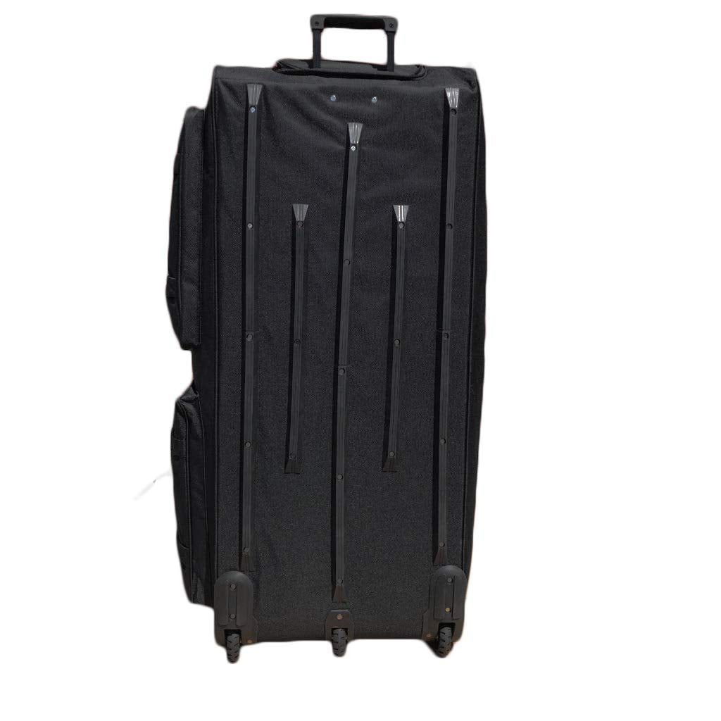 Gothamite 42-Inch Rolling Duffel Bag with Wheels – XL, Black