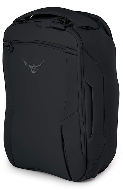 Osprey Porter 46L Travel Backpack – Carry-On Compatible, Black