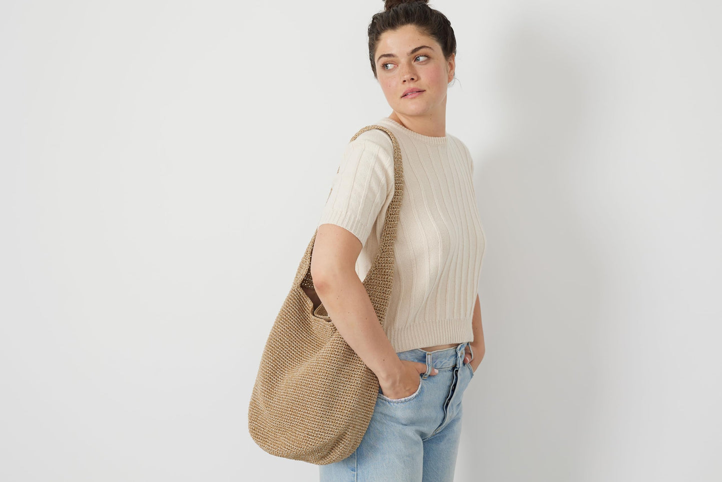 The Sak 120 Crochet Hobo Bag – Large Shoulder Purse