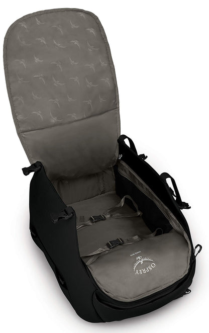 Osprey Porter 46L Travel Backpack – Carry-On Compatible, Black