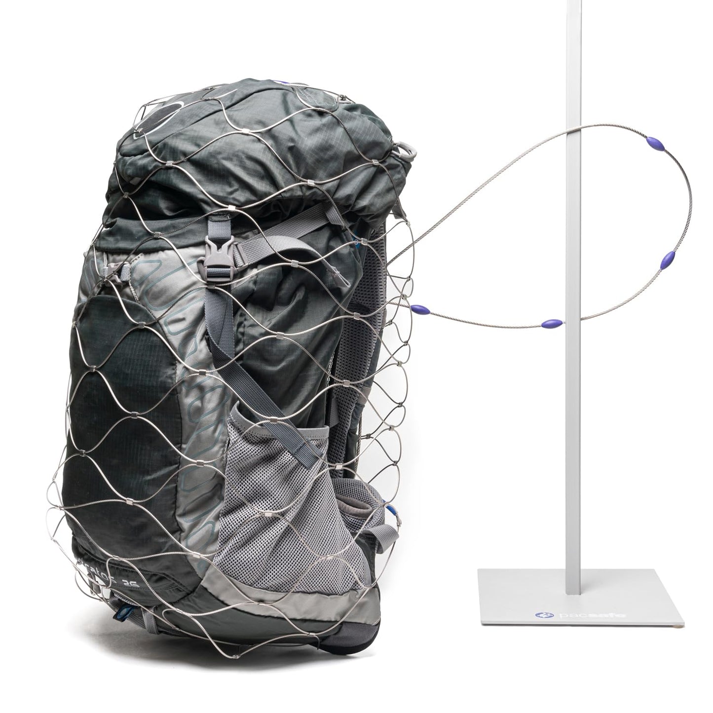 Pacsafe 120L Backpack & Bag Protector – Steel