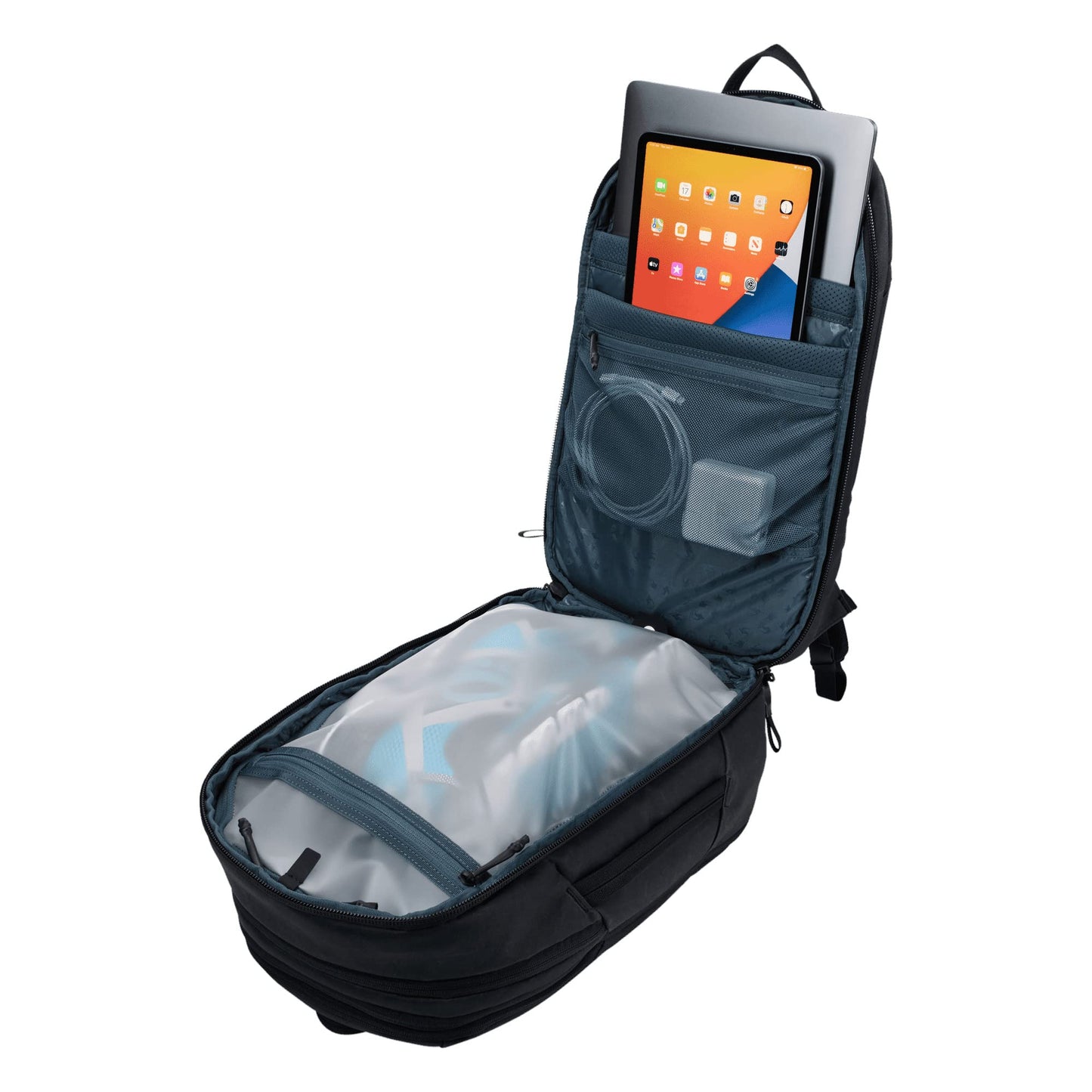 Thule Aion 28L–32L Expandable Travel Backpack – Black