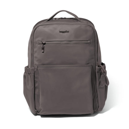 Baggallini Tribeca Expandable Laptop Backpack | RFID Travel Bag