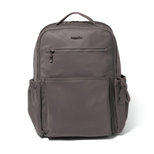 Baggallini Tribeca Expandable Laptop Backpack | RFID Travel Bag