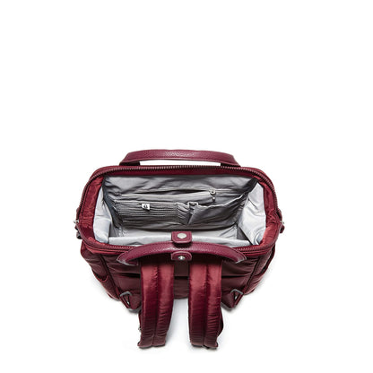 Baggallini Soho Women's Travel Laptop Backpack | Dark Cherry