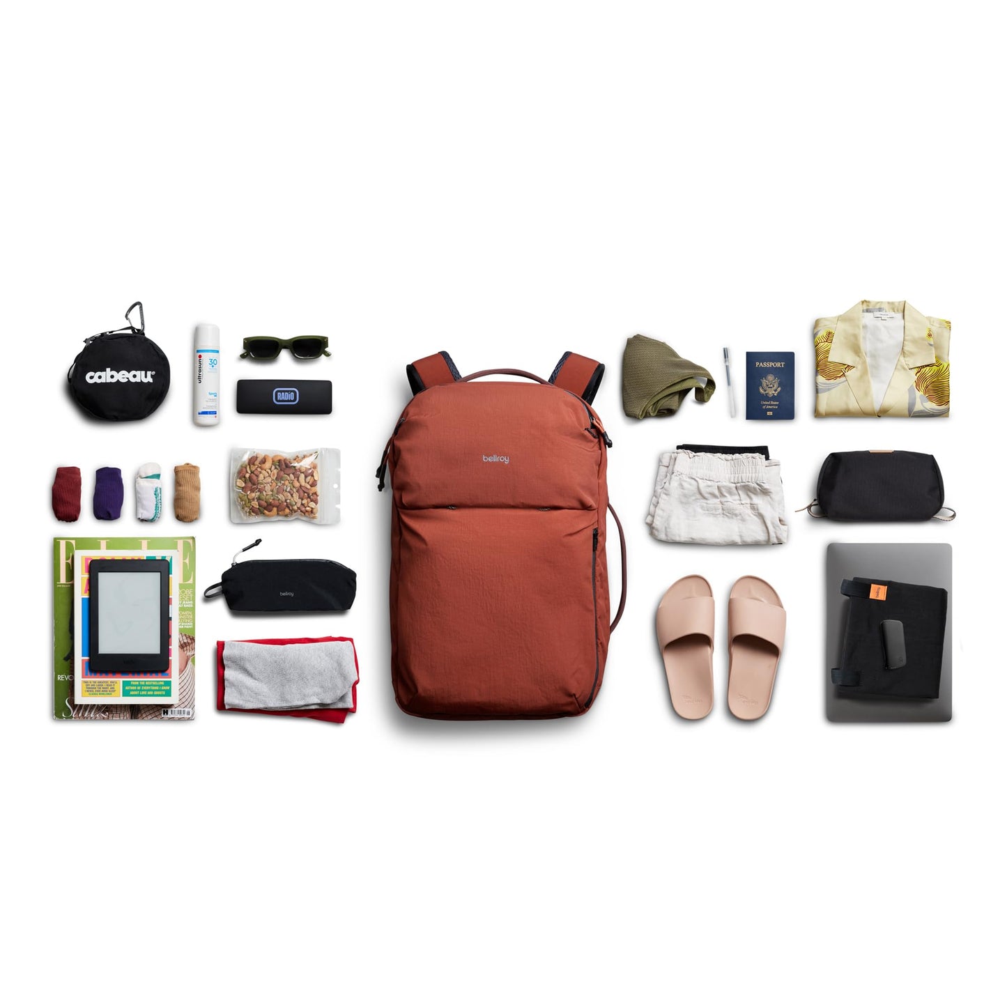 Bellroy Lite Travel Pack 30L Carry-On Backpack | Clay