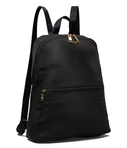 TUMI Just In Case Foldable Packable Backpack – Black/Gold