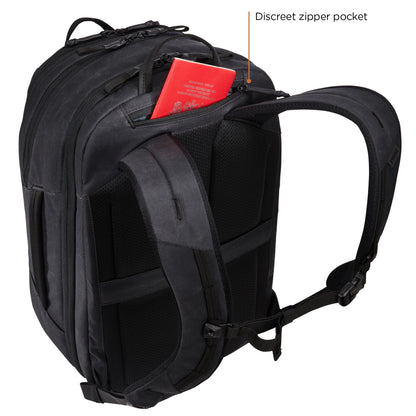 Thule Aion 28L–32L Expandable Travel Backpack – Black