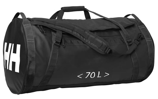 Helly Hansen Unisex HH Duffel Bag 2 – 70L Packable, Black