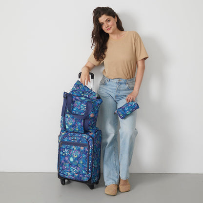 Sakroots 4-Piece Travel Bundle Set – Royal Blue Seascape